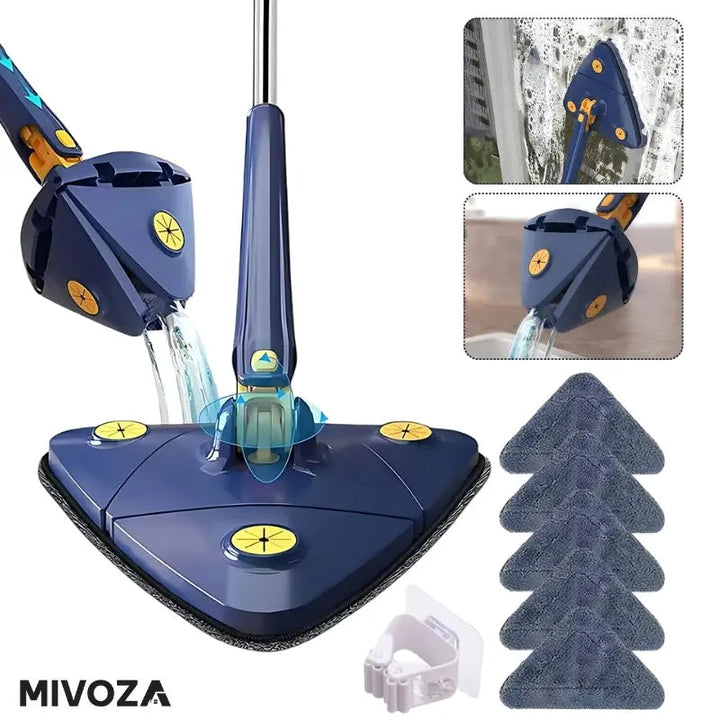 BowLift | Triangular Mop with 360° Redation and Easy Wringing