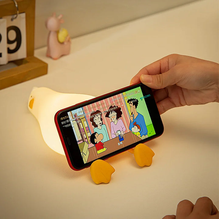 BowLift | QuackyGlow LED Duck Mood Light | Funny Night Lamp | LED Decoration for Home & Children's Room