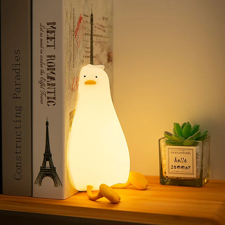 BowLift | QuackyGlow LED Duck Mood Light | Funny Night Lamp | LED Decoration for Home & Children's Room