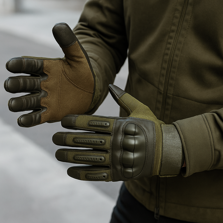 BowLift | Men's Tactical Hard Knuckle Work Gloves | Impact Resistant