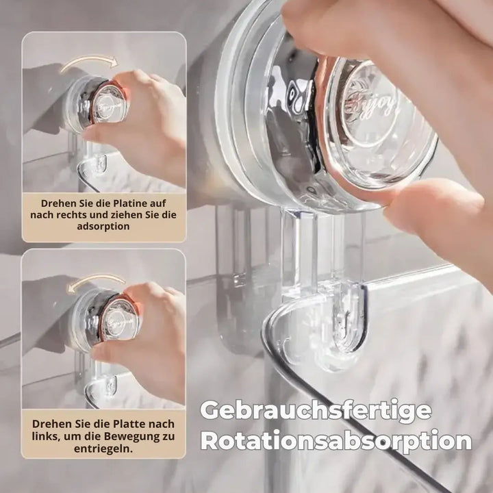 BowLift | Shower shelf with glacier design – Stylish organization in the bathroom