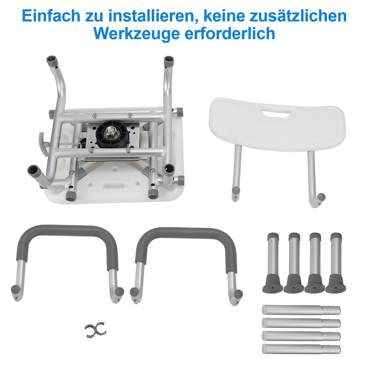 Shower chair Shower stool 360°rotatable | Bowlift