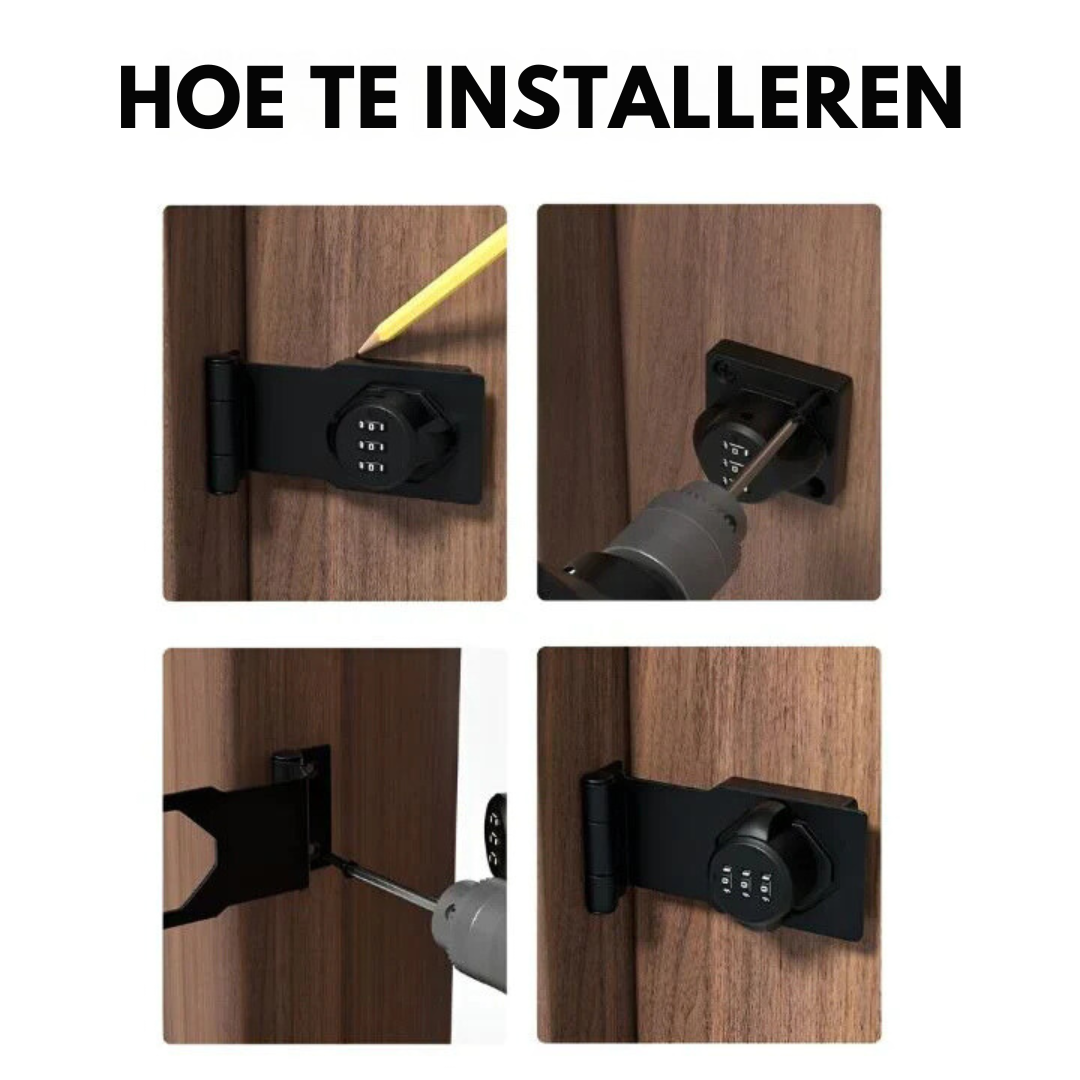 BowLift | Combination Lock - SafeLock - Keyless - Versatile Security