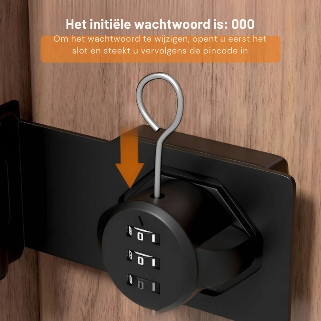BowLift | Combination Lock - SafeLock - Keyless - Versatile Security