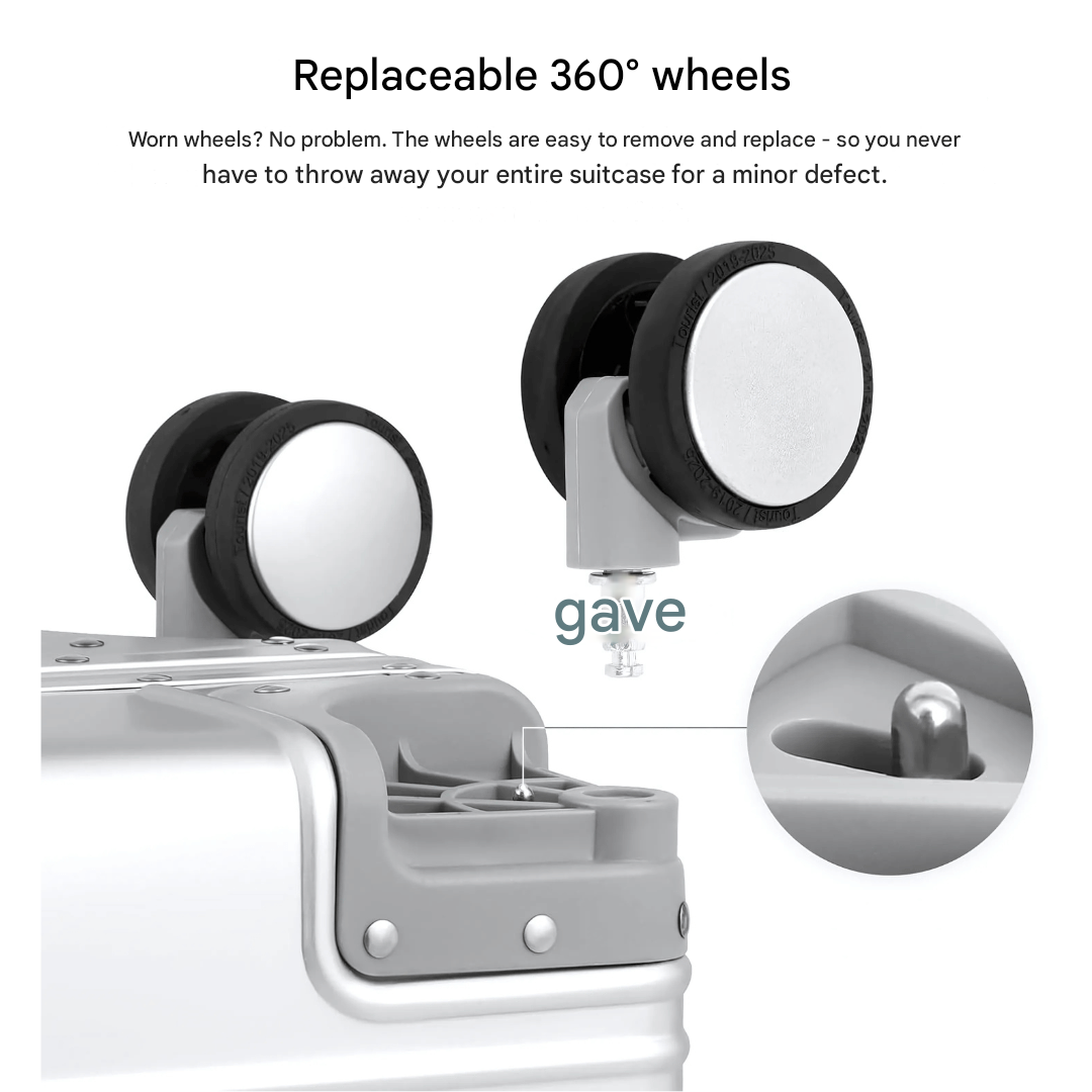BowLift | Premium Aluminium Suitcase – Emperor