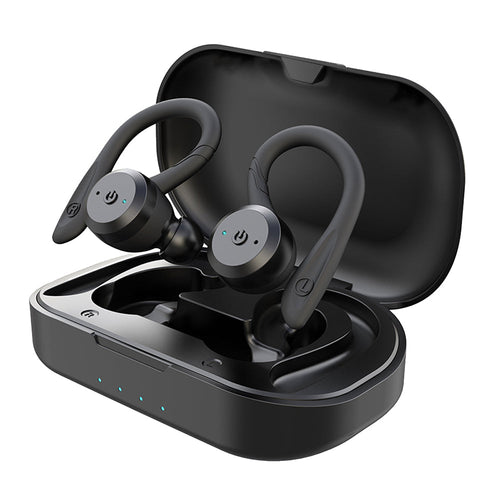 BowLift | Vega Waterproof Wireless Sport Earbuds – 20 Hours Playtime | Bluetooth 5.0, IPX7 for Swimming & Fitness