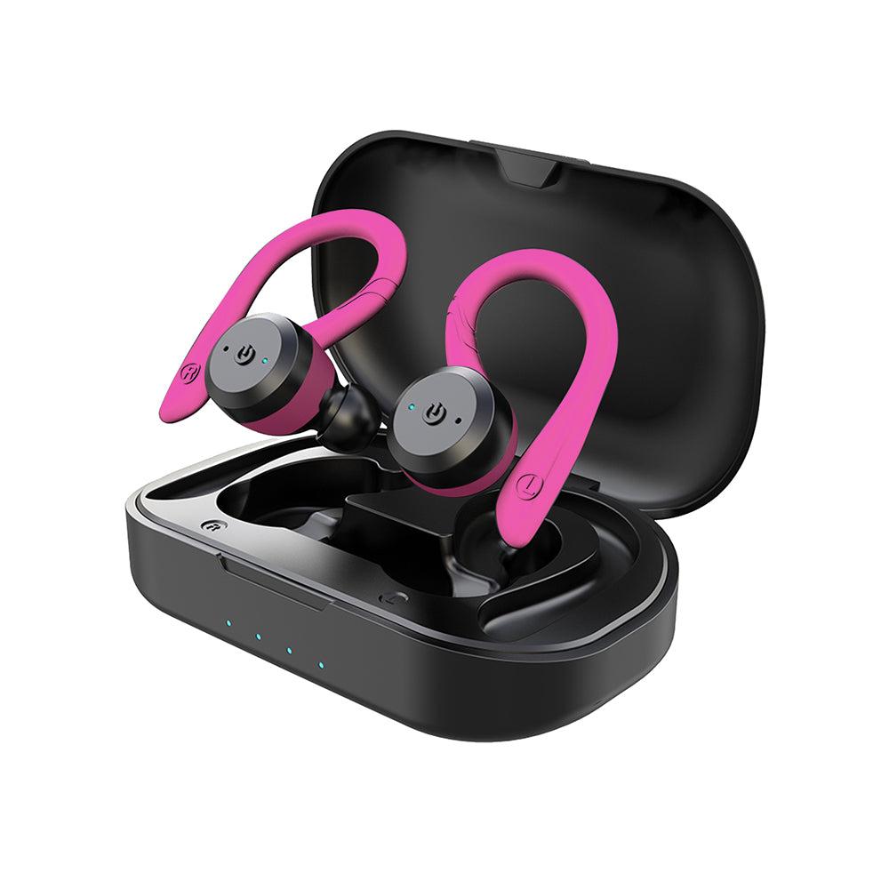 BowLift | Vega - Waterproof wireless sports earplugs with 20 hours playtime
