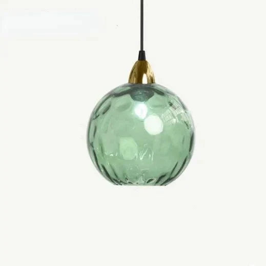 BowLift | Glasora Pendant Light - Transparent Glass Ball with LED Lighting