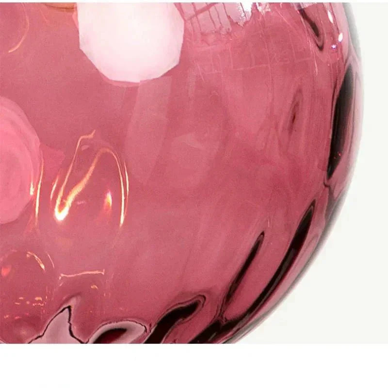 BowLift | Glasora Pendant Light - Transparent Glass Ball with LED Lighting