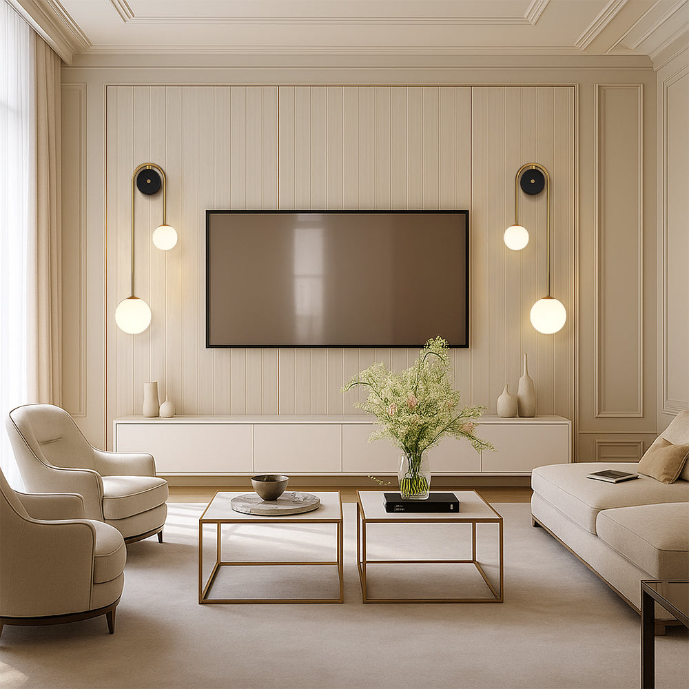 BowLift | Wall lamp with Arch-shaped Design