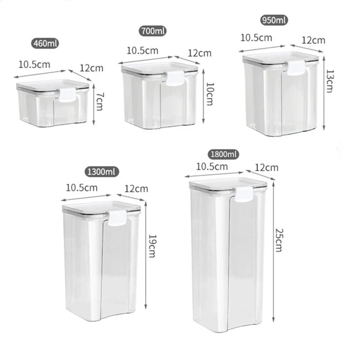 BowLift | Environmentally friendly, sealed storage container set for fresh and organized kitchens