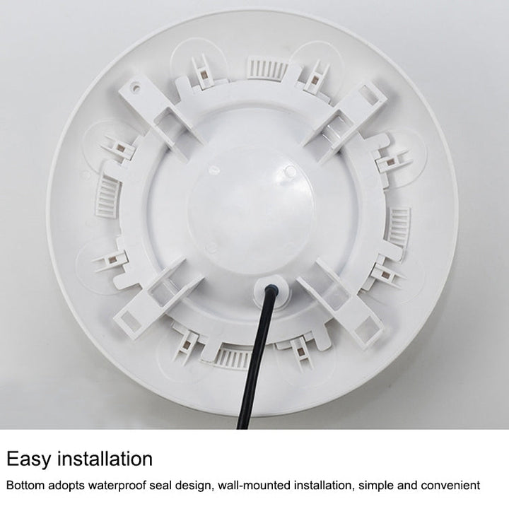 BowLift | 18x3W ABS plastic pool wall lamp underwater light (White)