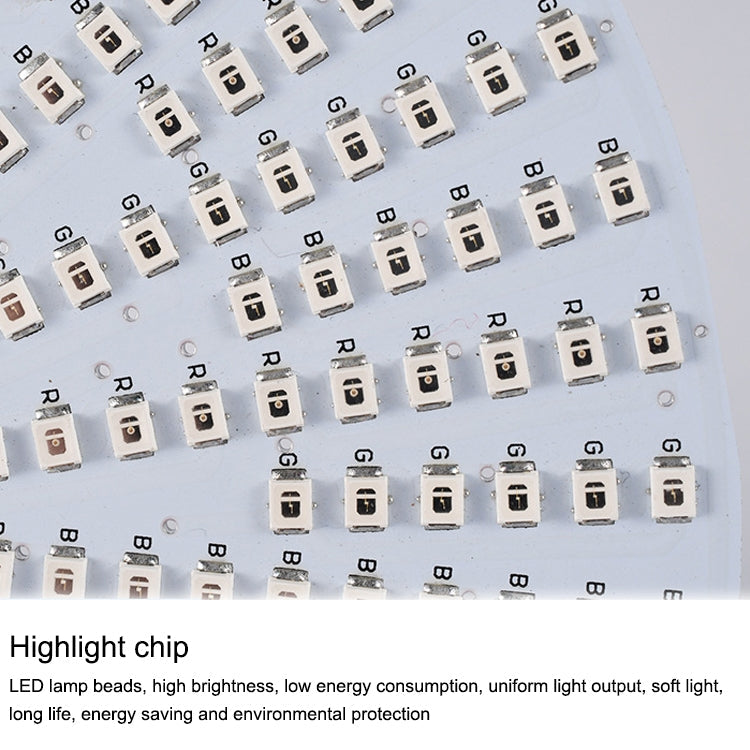 BowLift | 18x3W ABS plastic pool wall lamp underwater light (White)