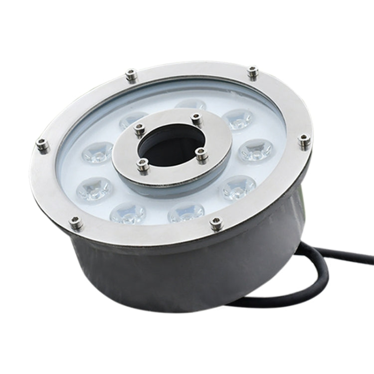 BowLift | 6W Landscape Color Changing Ring LED Aluminum Alloy Underwater Fountain Light (Color Changing)