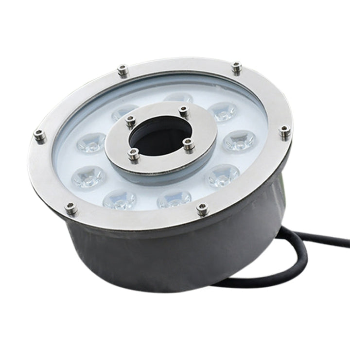 BowLift | 6W Landscape Color Changing Ring LED Aluminum Alloy Underwater Fountain Light (Color Changing)