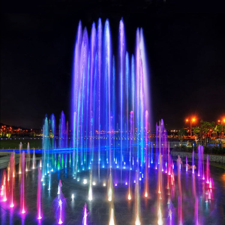 BowLift | 12W Landscape Color Changing Ring LED Stainless Steel Underwater Spotlight (Colorful)