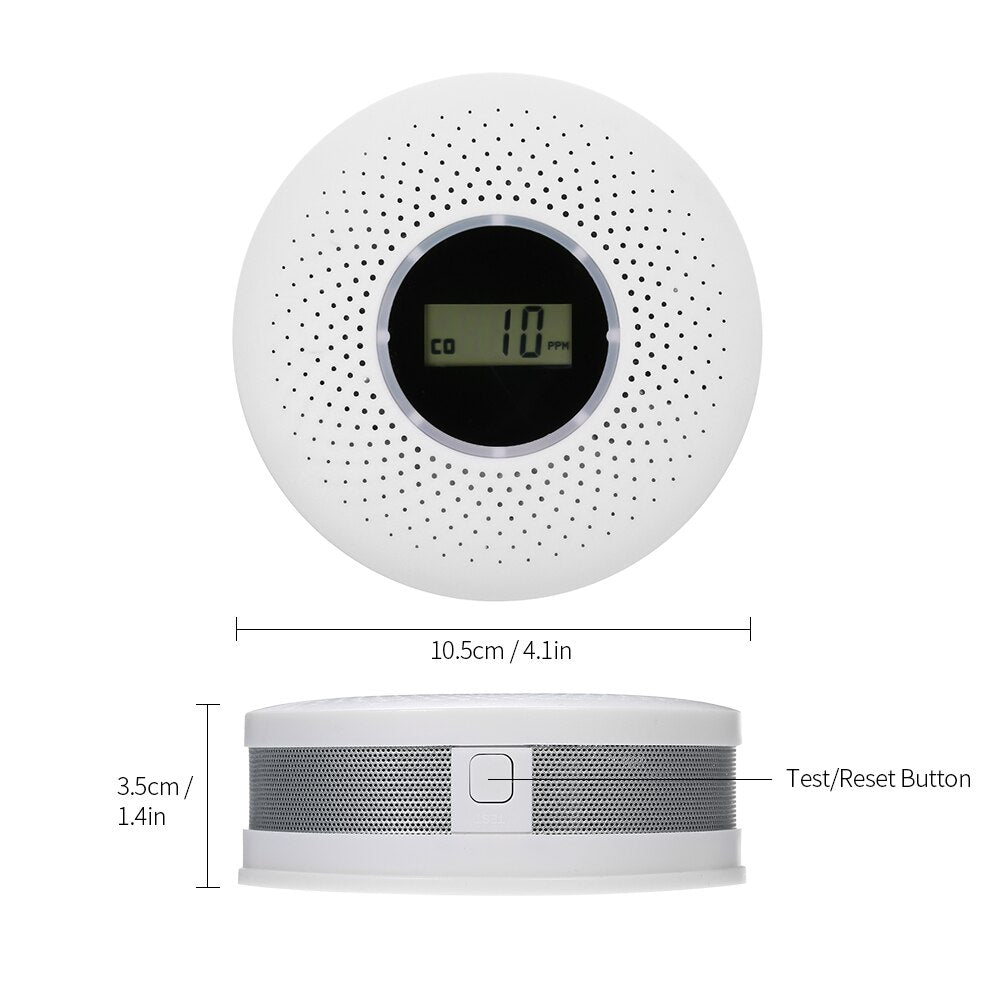 CombiSafe Smoke and Carbon Monoxide Detector with Long Life Battery | Bowlift