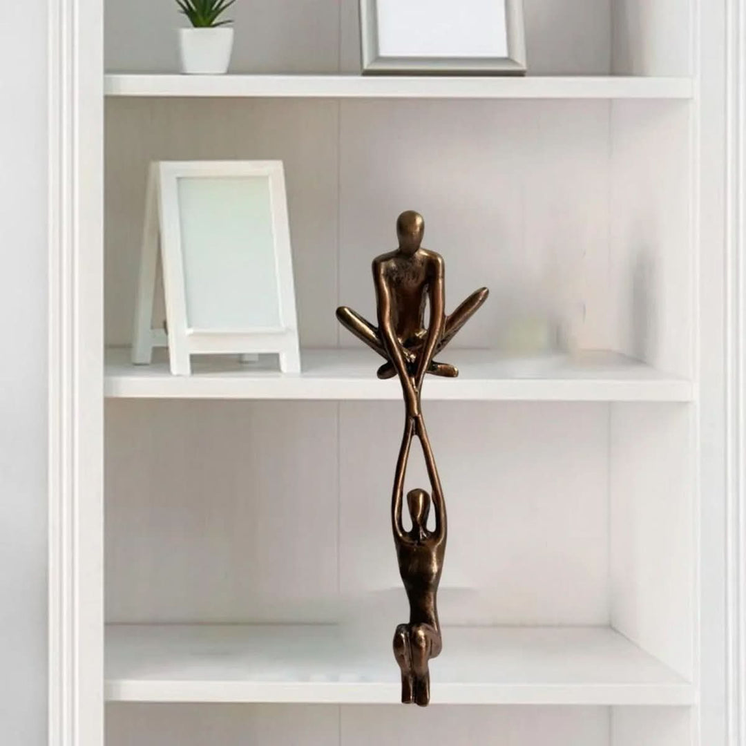 BowLift | Decorative Resin Sculpture for Love and Balance