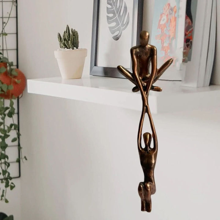 BowLift | Decorative Resin Sculpture for Love and Balance