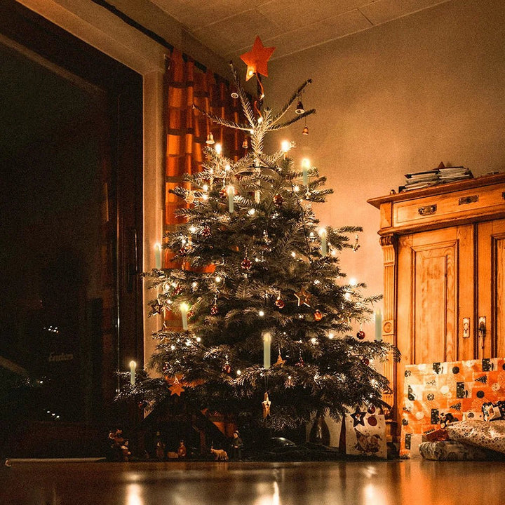BowLift | Flameless Christmas Candle Set with Gentle LED Glow