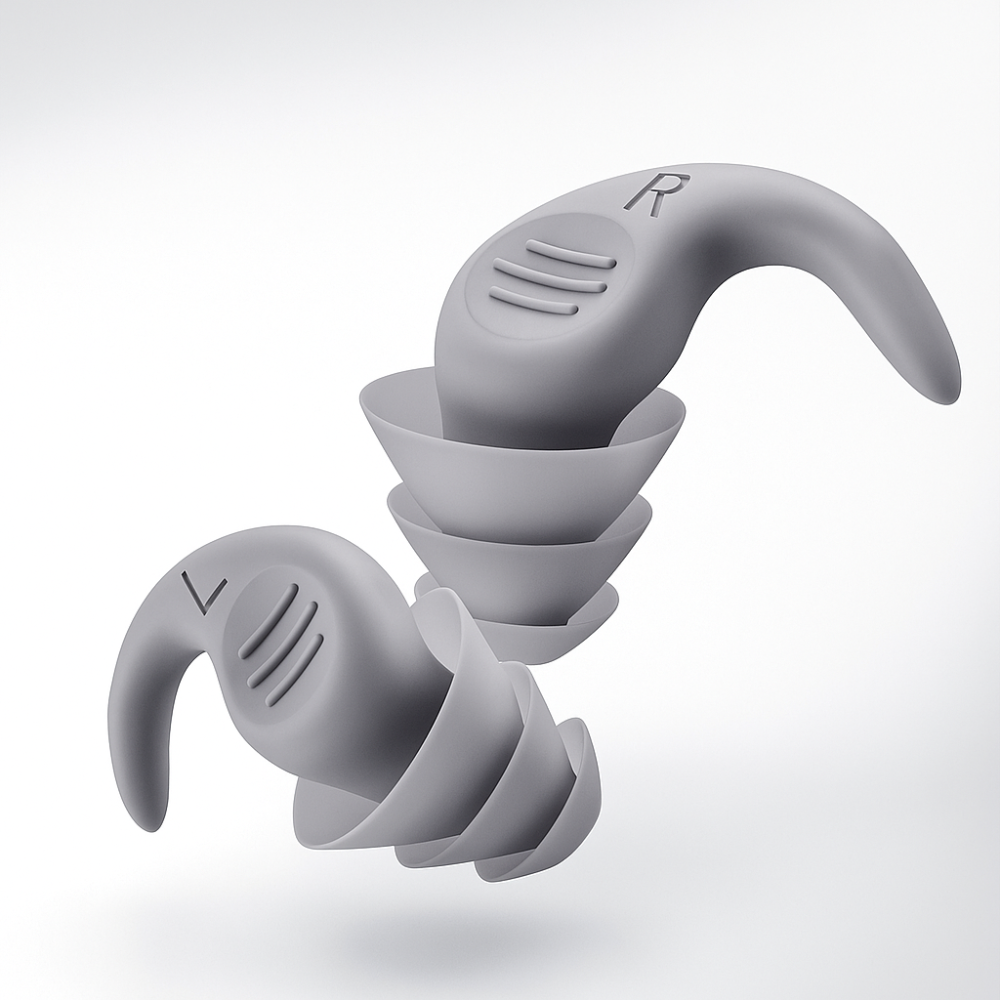 BowLift | Earplugs Noise Reduction Reusable Soft Silicone Sleeping