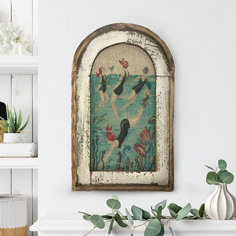 BowLift | Imaginative Vintage Entrance Mural