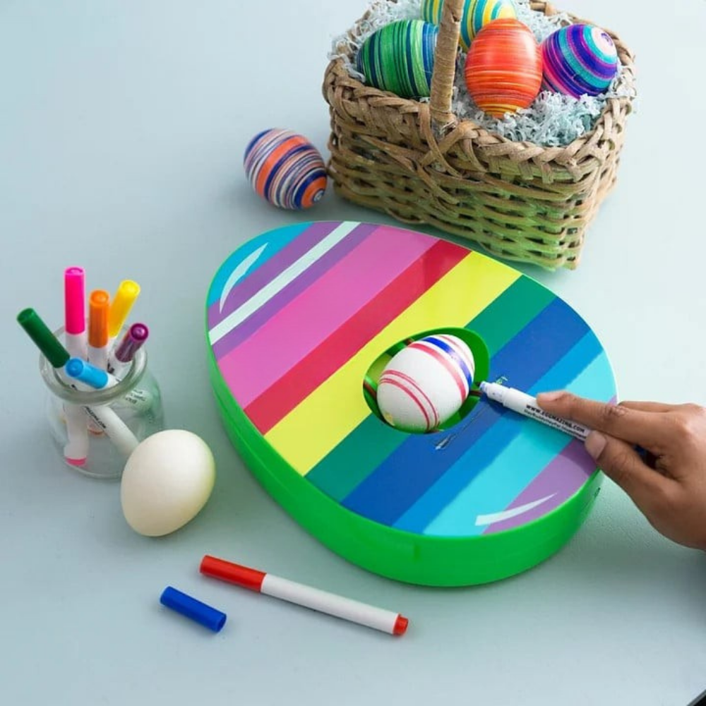 BowLift | Easter Egg Decorating Spinner Machine Toys
