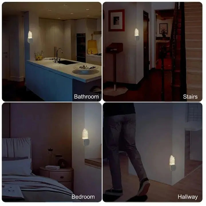 BowLift | Corner Night Light with Motion Sensor – Wireless LED Light with Shock PRedection