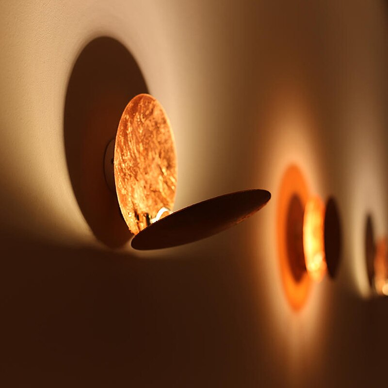 BowLift | Modern wall lamp with sun and shadow effect for living room and bedroom