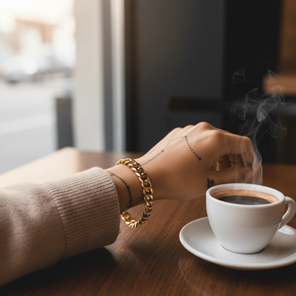 BowLift | Punk-inspired stainless steel bracelet with stylish design