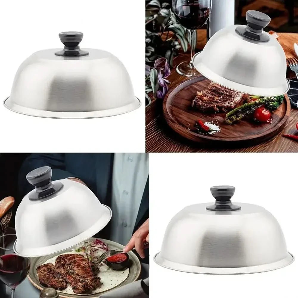 BowLift | stainless steel lid for even cooking & melting