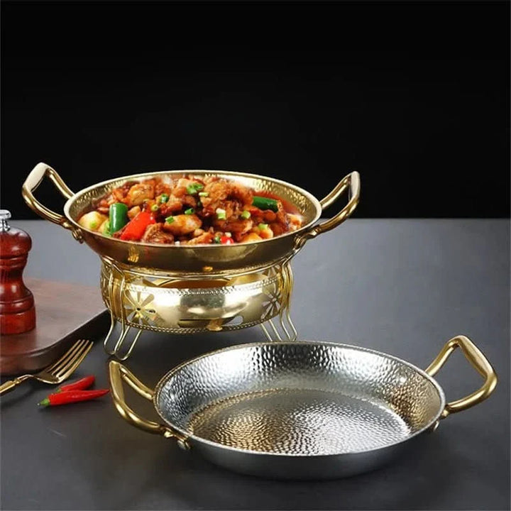 BowLift | Hammered stainless steel pot for pans, sauces & versatile cooking