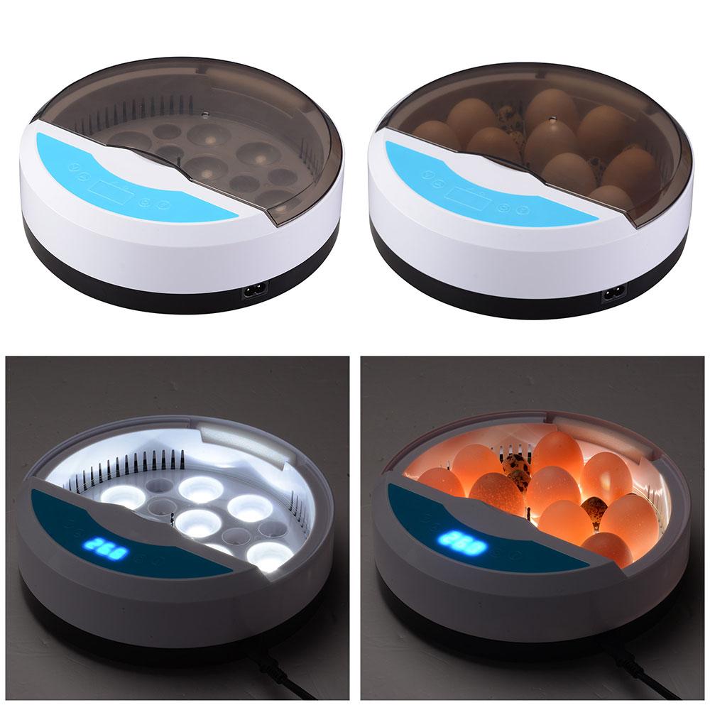 BowLift | Egg Incubator for Chicken Eggs Incubator for Egg Hatching Chicks with Temp Control LED Chicken Hatcher
