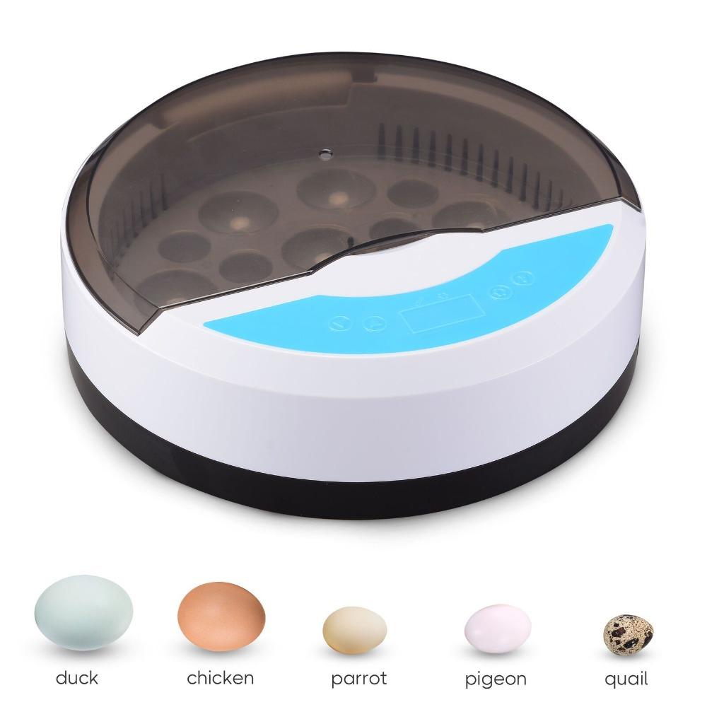 BowLift | Egg Incubator for Chicken Eggs Incubator for Egg Hatching Chicks with Temp Control LED Chicken Hatcher