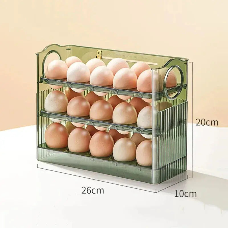 BowLift | Egg organizer with 3 levels and date display