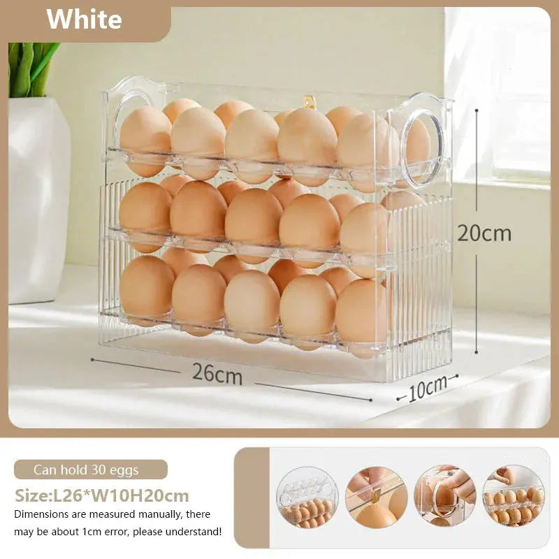 BowLift | Egg organizer with 3 levels and date display