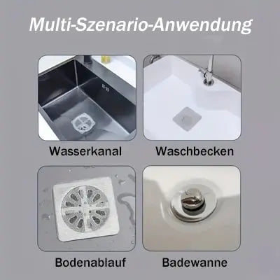 BowLift | Disposable drain screens with adhesive surface – Against clogging & mold in the bathroom