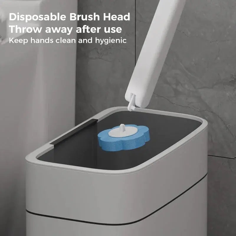 BowLift | Disposable toilet cleaner with 18 brush heads