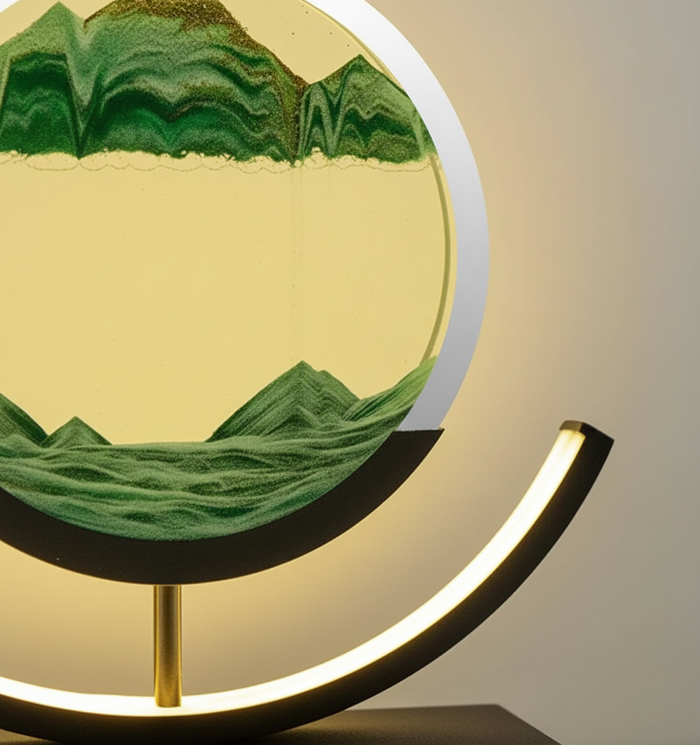BowLift | Unique Sand Landscape Lamp - SerenityLamp