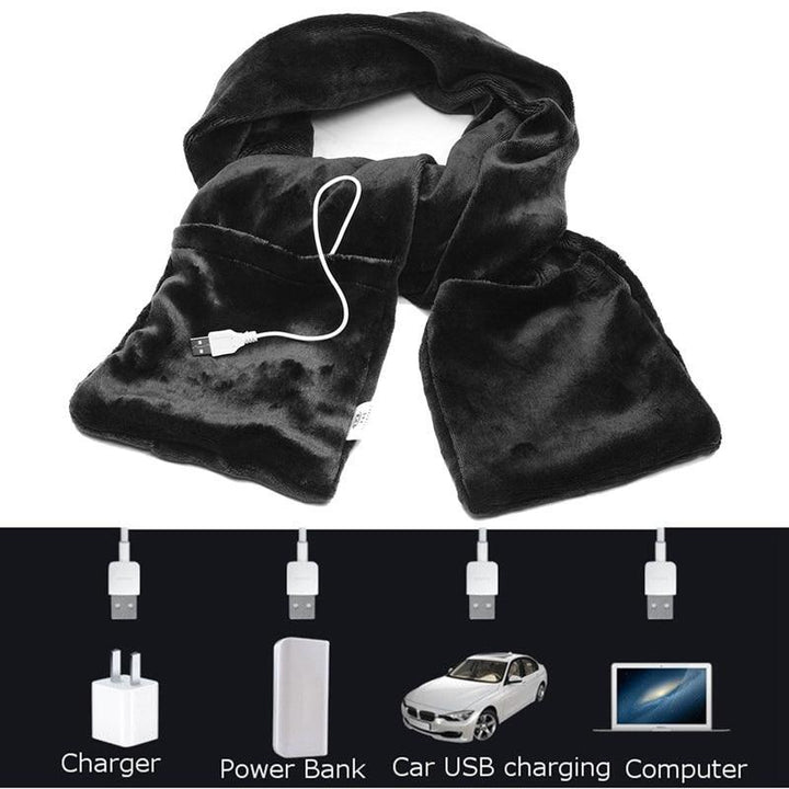 BowLift | No.1 Electric Heated Scarf Shawl Mobile Heating Winter Warming Ourdoor