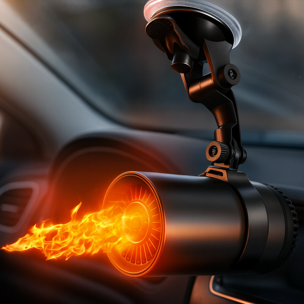 BowLift | Electric Space Heater Portable 12V Car Defroster Fan Heater