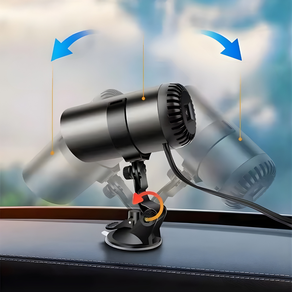 BowLift | Electric Space Heater Portable 12V Car Defroster Fan Heater