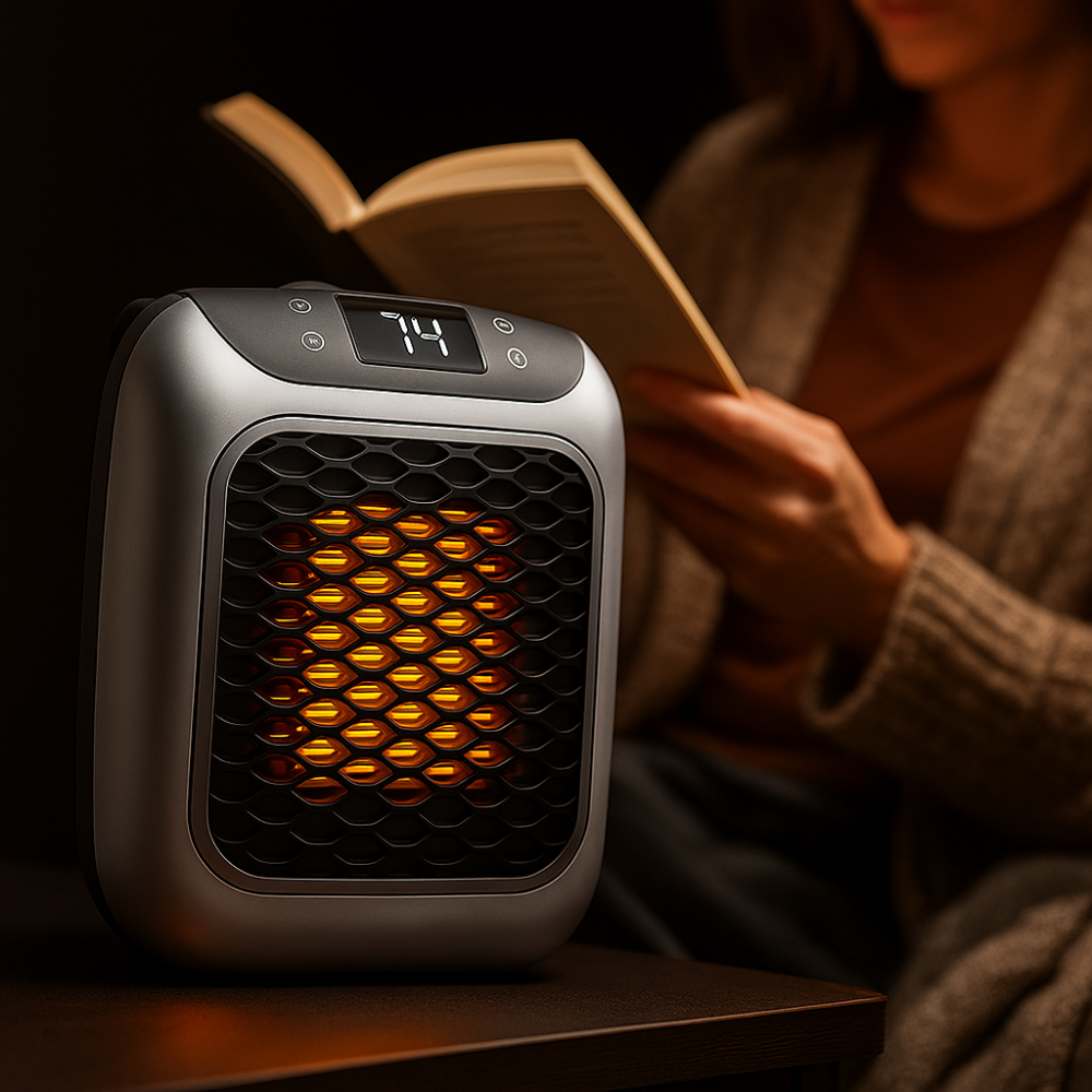 BowLift | Electric Space Heater Portable Energy Efficient Room Heater