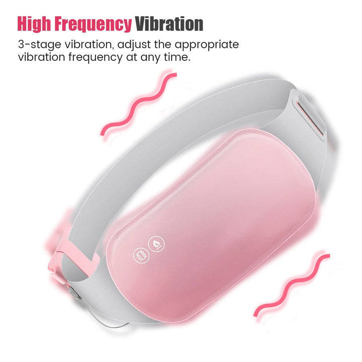 BowLift | Wireless Electric Heating Pad for Cramps with Graphite Technology & Vibration Therapy