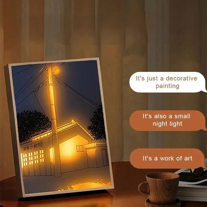 Elegant Indoors LED Light Painting | Bowlift