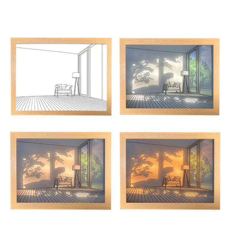 Elegant Indoors LED Light Painting | Bowlift