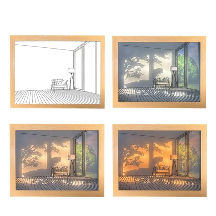 Elegant Indoors LED Light Painting | Bowlift