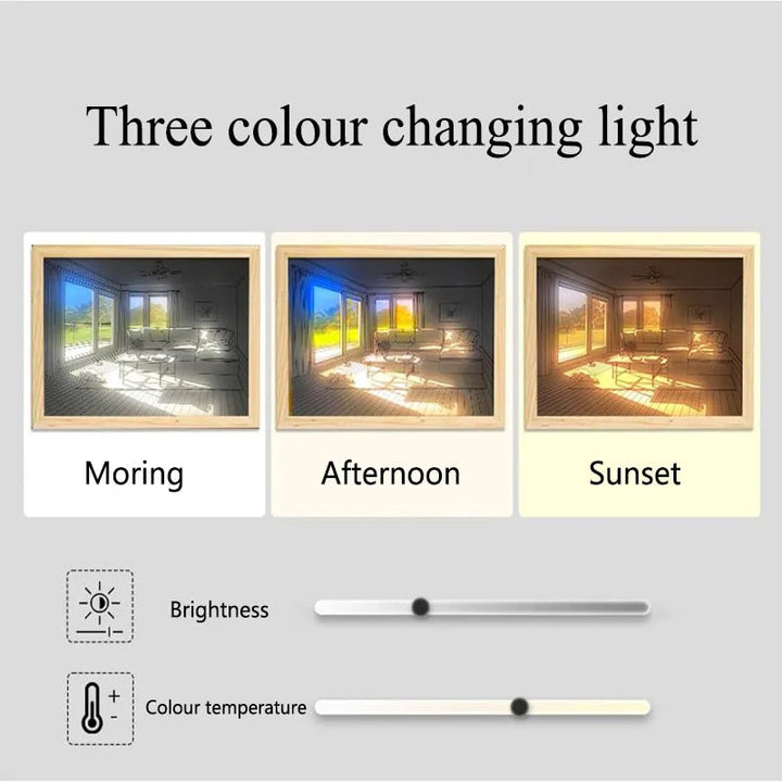 Elegant Indoors LED Light Painting | Bowlift