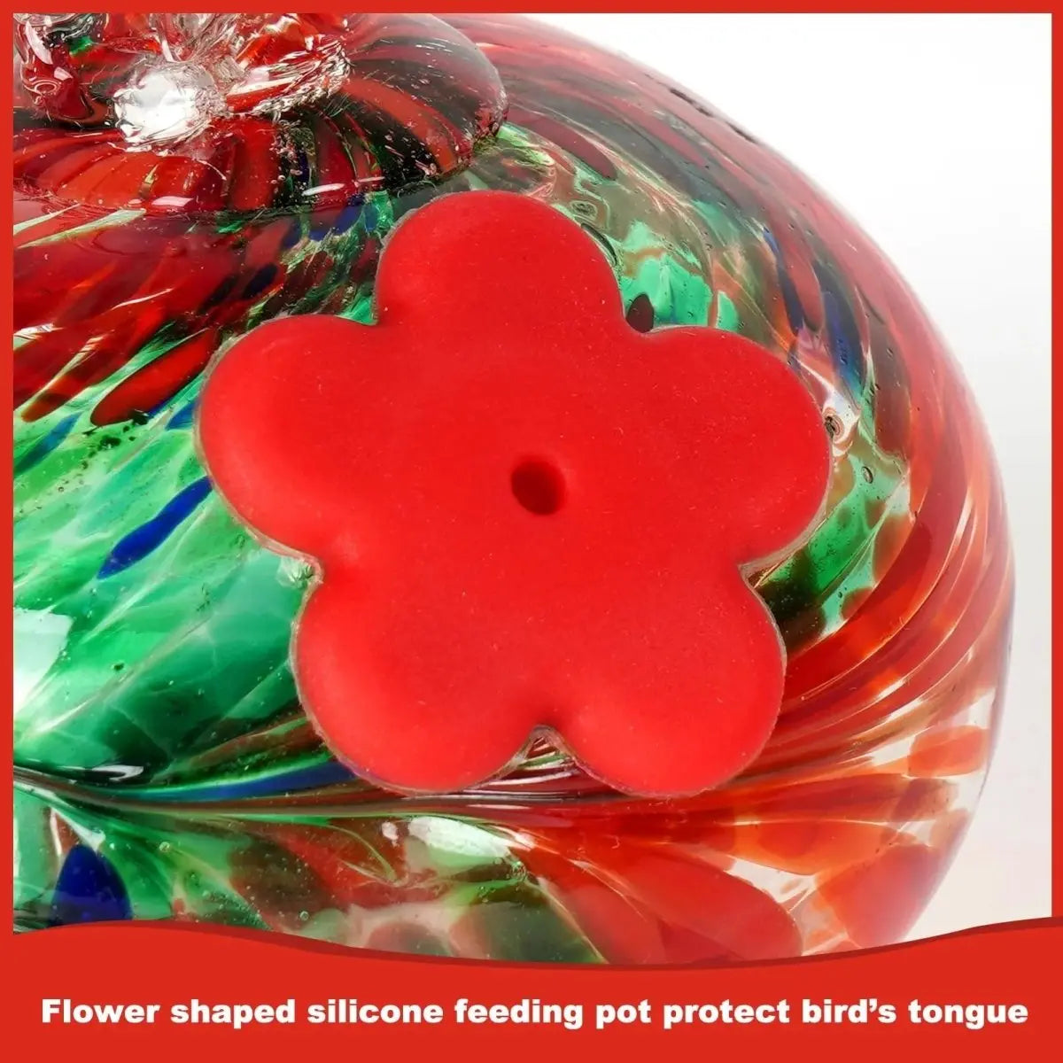 BowLift | Elegant Hummingbird Feeder Station with Wind Chimes – Effortlessly Attracts Birds