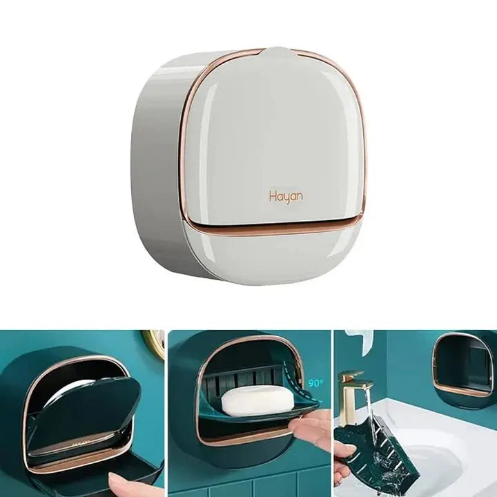 BowLift | Elegant Waterproof Soap Dish with Draining Surface